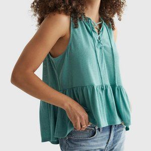 LUCKY BRAND ~ Linen Blend Sleeveless Cami Top NWT!